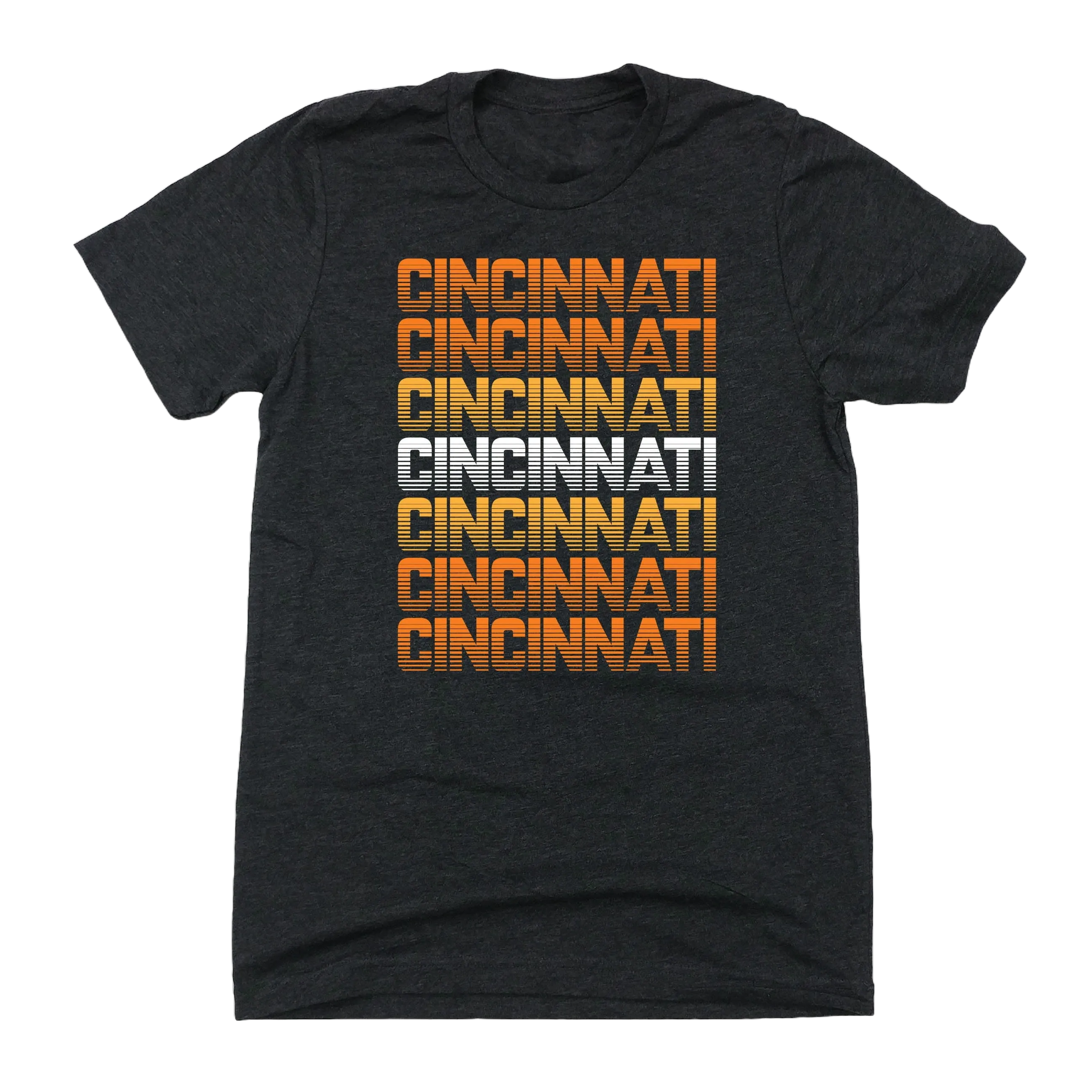 Black & Orange Cincinnati Retro