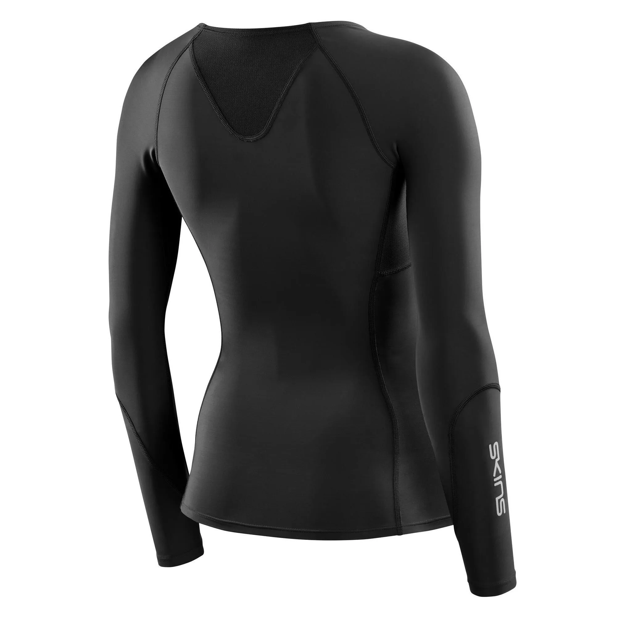 Compression shirt S3 long sleeve SKINS, black