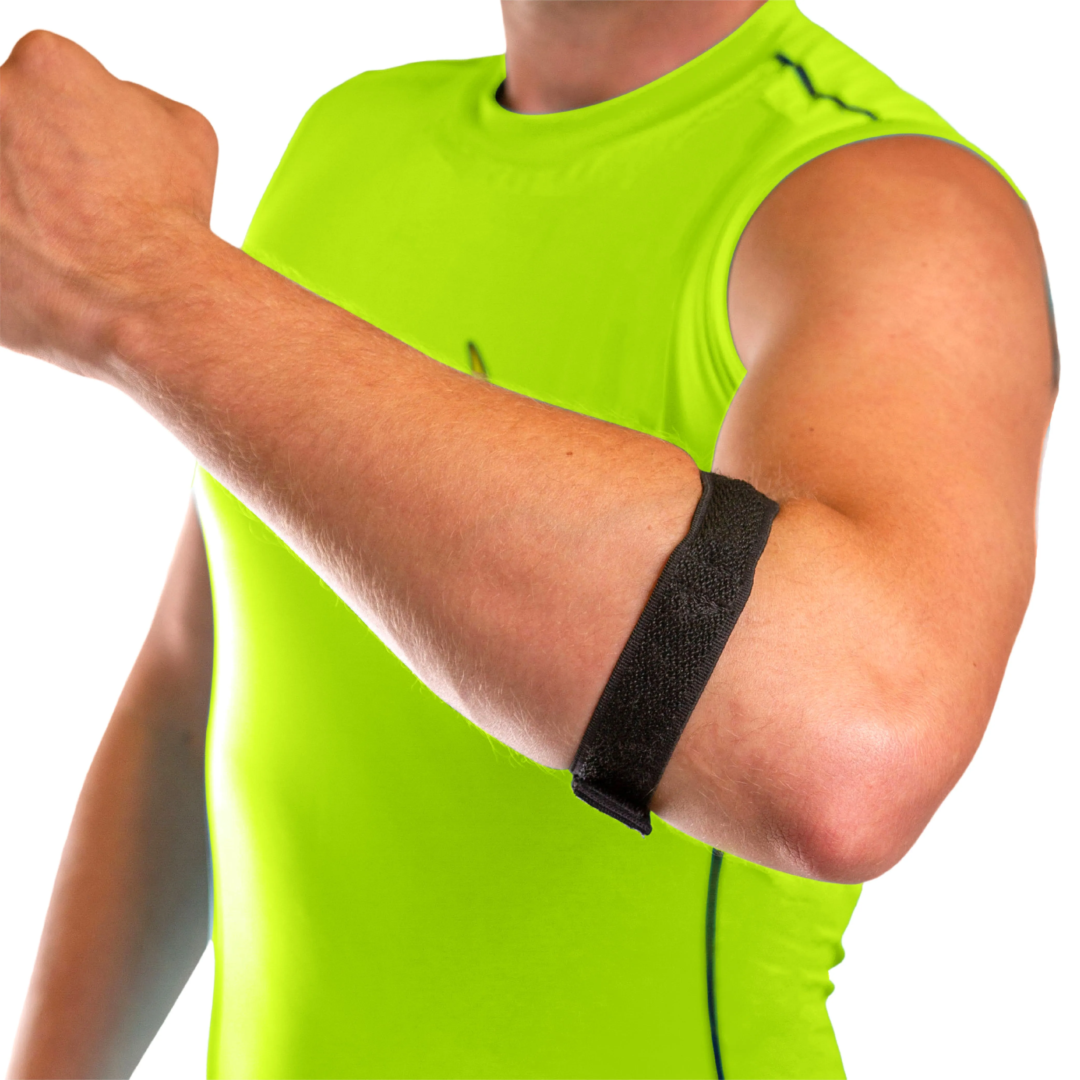 Epicondylitis Brace | Elbow Strap for Medial / Lateral Epicondyle Arm Pain & Tendonitis