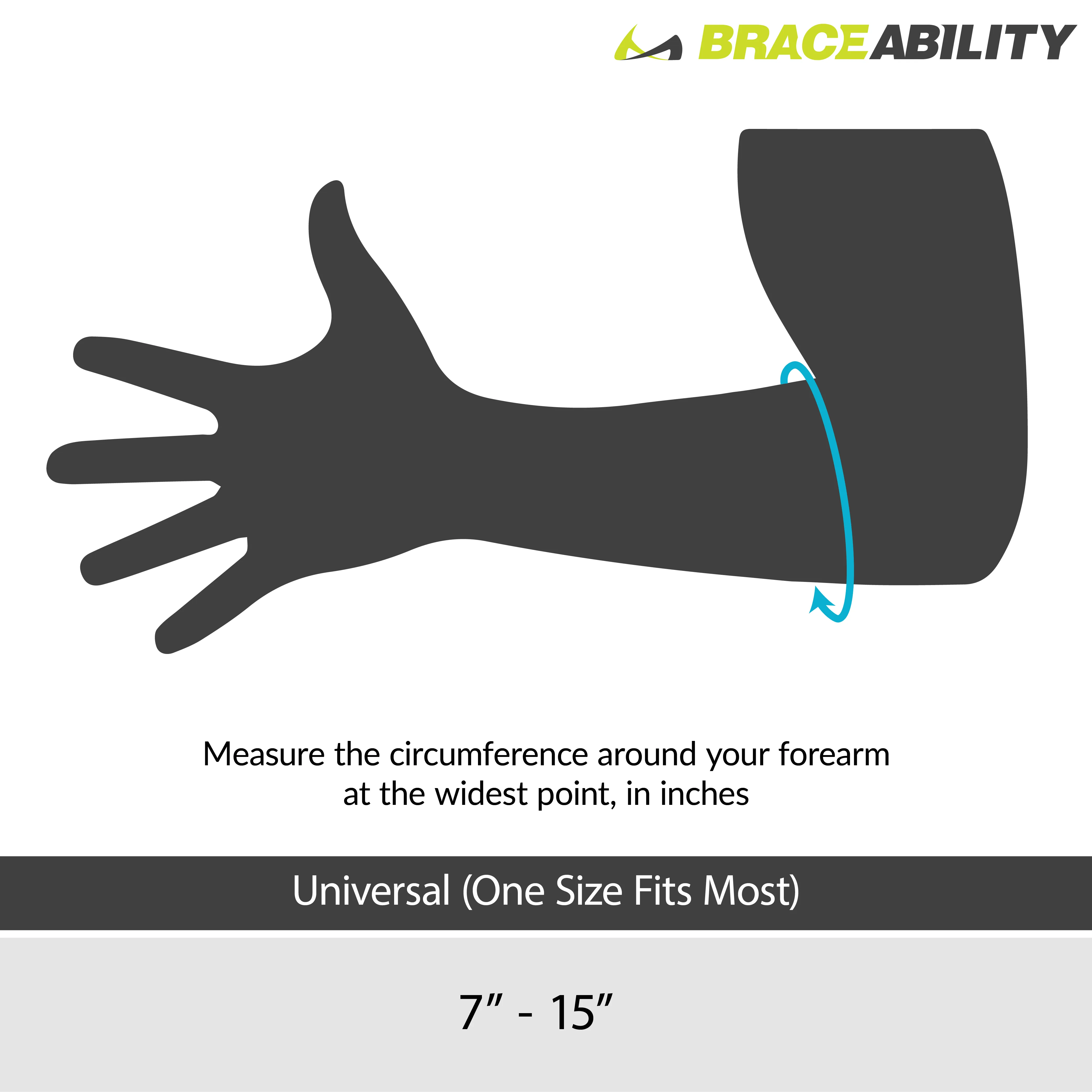 Epicondylitis Brace | Elbow Strap for Medial / Lateral Epicondyle Arm Pain & Tendonitis