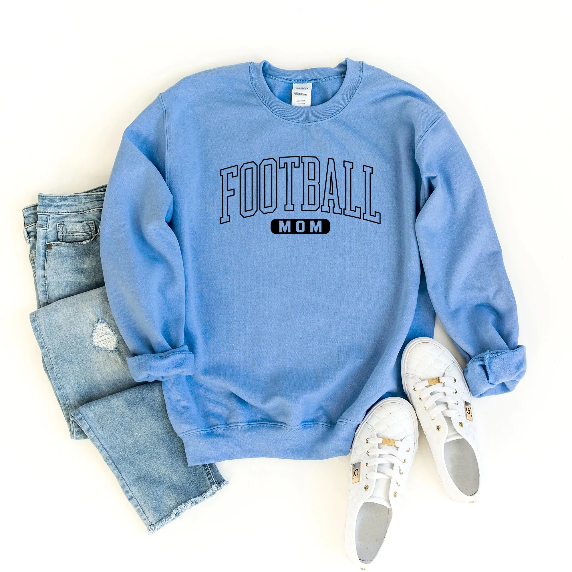 Football Mom Block | Sweatshirt