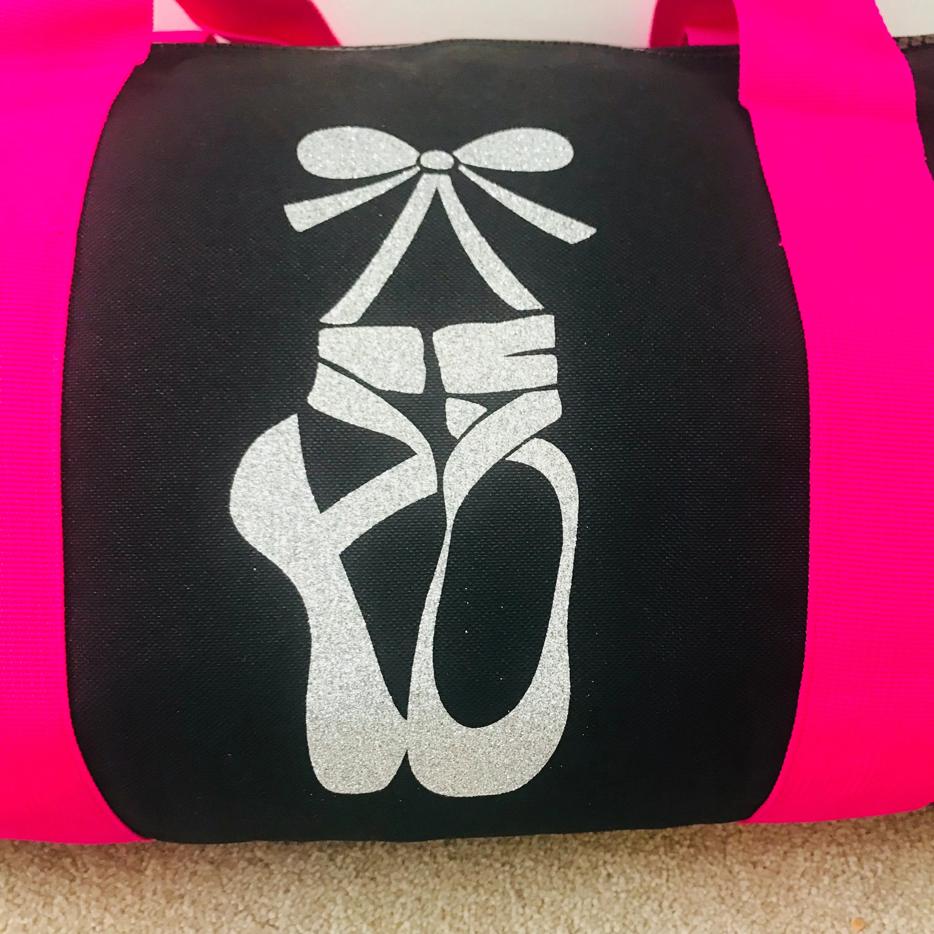 Girls' Dance Personalised Activity Bag - (5 colours available)