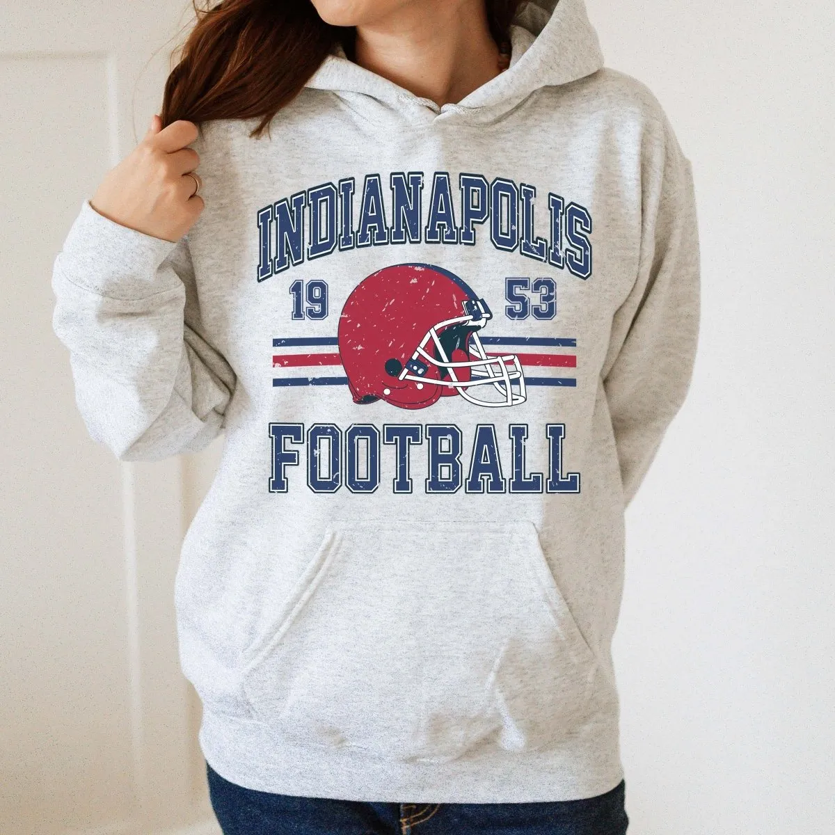 Indianapolis Football Wholesale Graphic Hoodie - Rapid Shipping