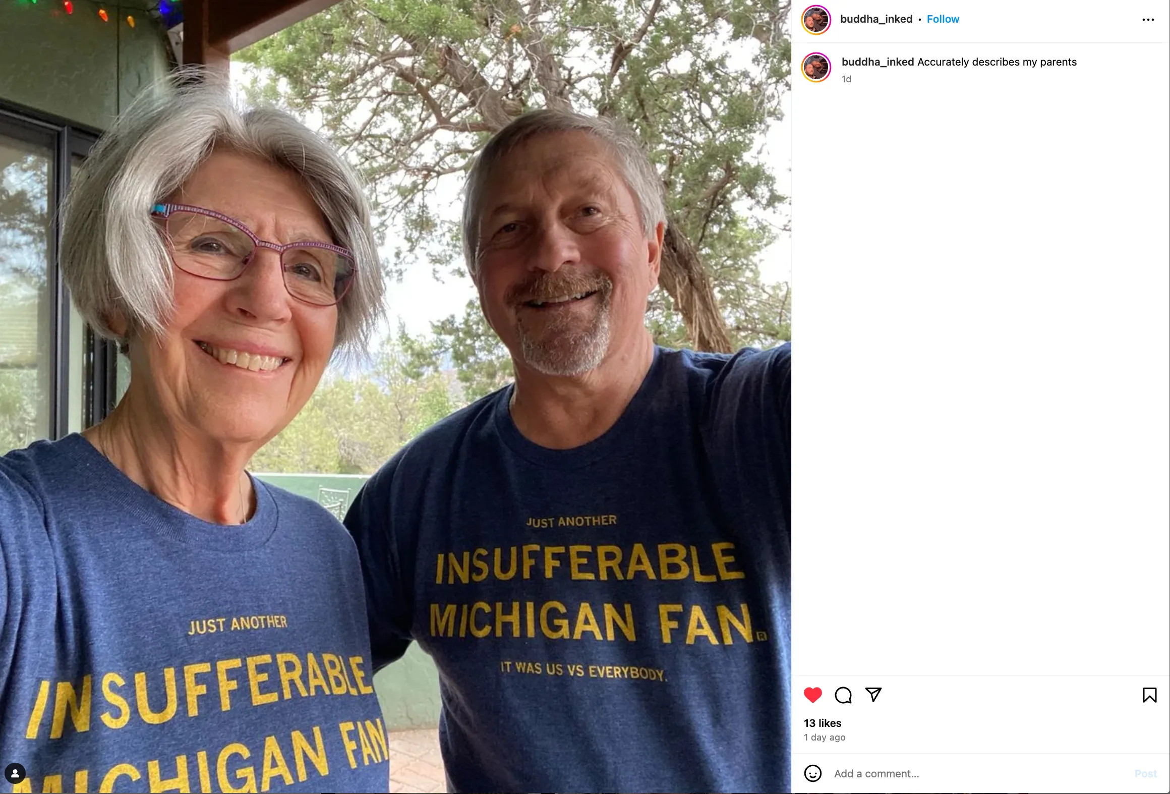 Insufferable Michigan Fan