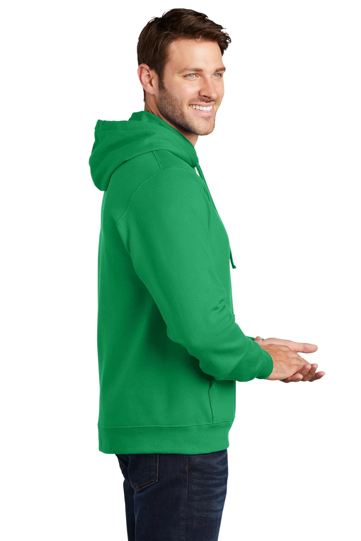 Port & Company Fan Favorite Fleece Custom Hoodies, Athletic Kelly