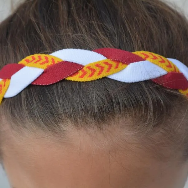 Softball Stitch Headband- Pick Color