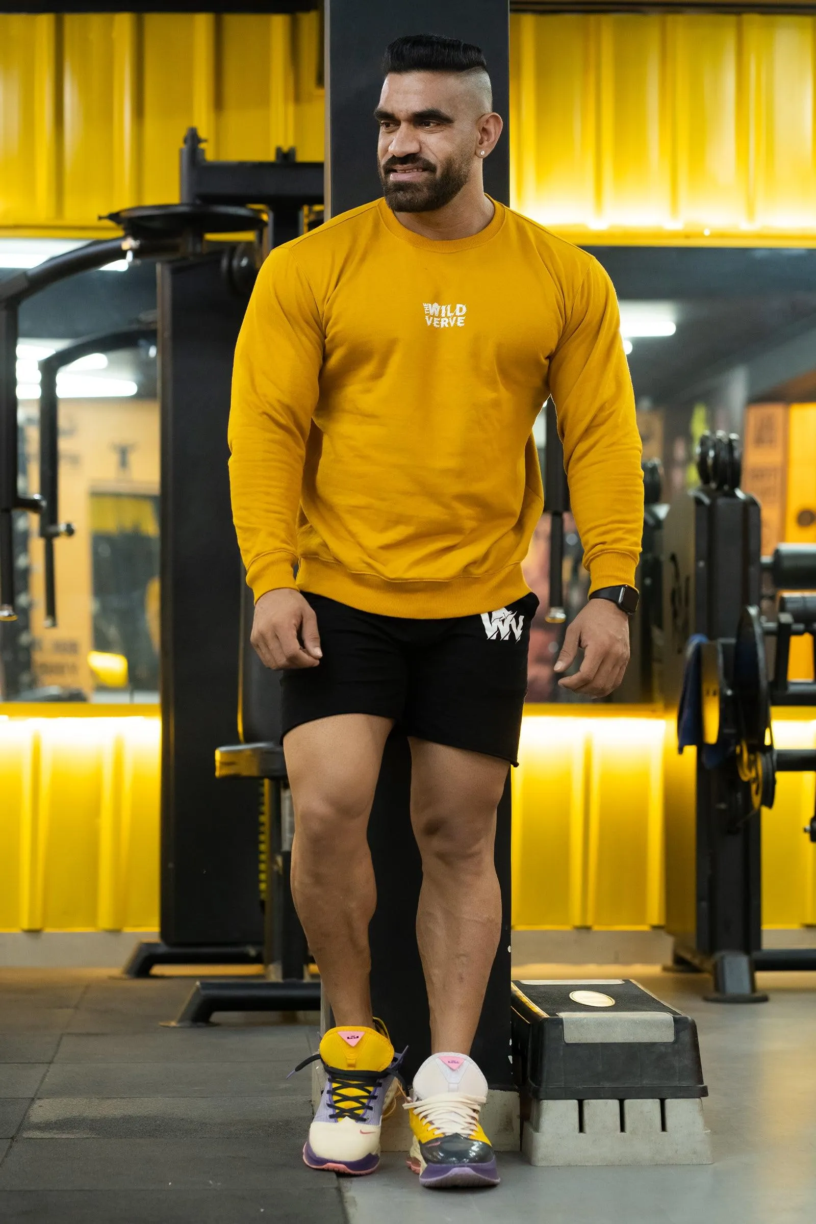 Wild Motion Urban Sweatshirt (MUSTARD)